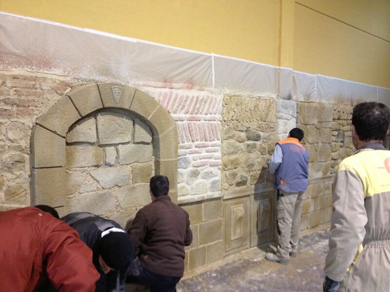 escuela formación reparación de fachadas de piedra